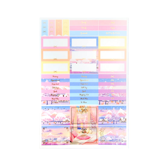 A Soft Life Luxe Sticker Kit & Seals (satin gold foil)