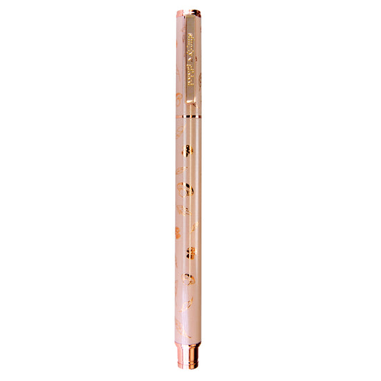 Autumn Whimsy Engraved Gel Ink Pen (rose gold hardware)