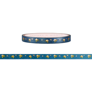 Botanique Mystique Bees washi (5mm + rose gold foil)