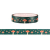 Botanique Mystique Mushroom washi (10mm + rose gold foil)