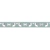 Whispering Pines Bunnies & Bows washi (10mm + silver foil)