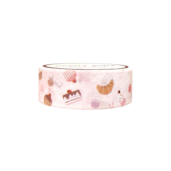 Sweet Baked Goods washi (15mm + glitter overlay)(Item of the Week)