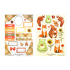 Autumn Whimsy Luxe Sticker Kit & Seals (rose gold foil)
