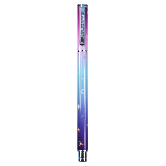 Light Chaser Engraved Gel Ink Pen (silver hardware)