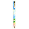 Wildflower Engraved Gel Ink Pen (light gold hardware)