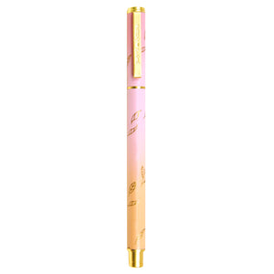 Maple Blush Engraved Gel Ink Pen ( rose gold hardware)