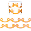 Autumn Whimsy Sunflower Field Diecut Bow set of 2 washi (15mm + rose gold foil)
