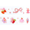Sakura Sweet PET tape (30mm + rose gold foil)