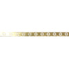 Couture Love Bracelet washi (6mm + light gold foil)