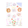 Floral Whimsy Deco Stickers (satin gold foil)