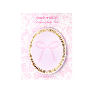 Elegant Sticky Note (light gold foil)