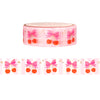 Coquette Birthday Cherries washi (15mm + satin gold foil / sparkle star overlay)