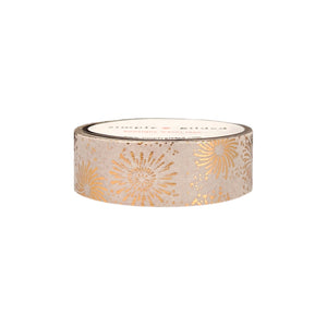 12 Days of Simply Gilded Fireworks washi (15mm + rose gold foil)(Item of the Week)
