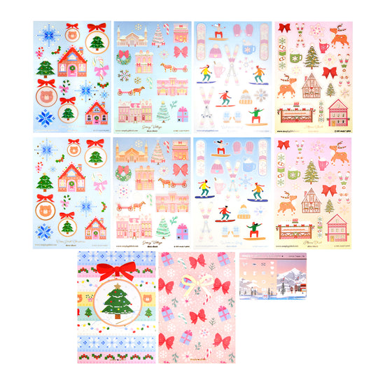 Tinsel Town Deco and Journal Card Bundle