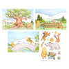 100 Acre Wood in Spring Postcard & Deco Bundle