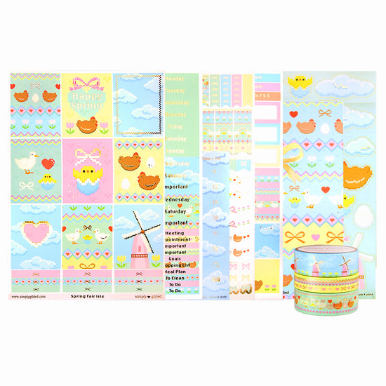 Spring Fair Isle Bundle