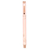 Sweet Fall with Swirling Leaves Engraved Gel Ink Pen (rose gold hardware)