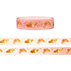 Maple Blush Carb Fix washi  (10mm + satin gold foil)