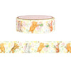 100 Acre Wood in Spring Playful Pals washi (15mm + light gold foil)