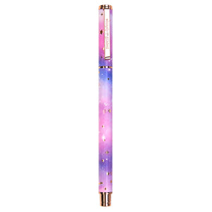 Star Sprinkles Engraved Gel Ink Pen (rose gold hardware)