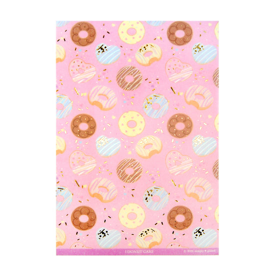 I Donut Care Washi Paper Sticker
