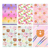 I Donut Care Deco Sticker, Washi Paper Sticker & Joural Card Bundle