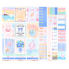 Pretty Summer Luxe Sticker Kit + date dots (light gold foil)
