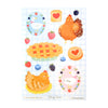 Berry Farm Deco Stickers (light gold foil) (you pick)