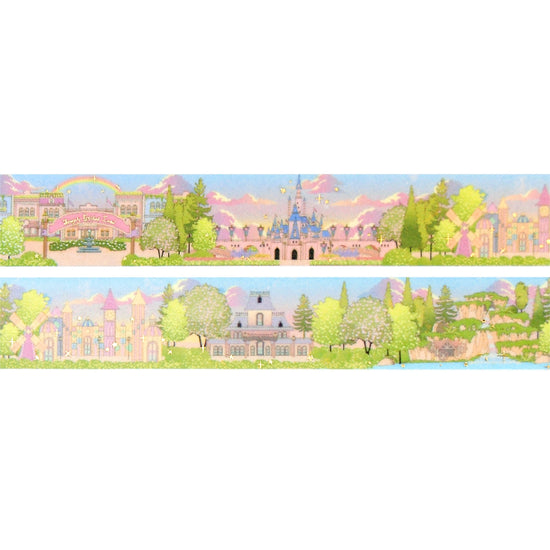 Dreams Come True Landscape Passport washi (15mm + light gold foil)
