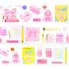 Back to School PET tape (50mm + light gold foil)