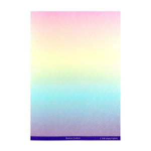 Rainbow Gradient Washi Paper Sticker