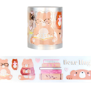 Jasper Love PET tape (50mm + rose gold foil)