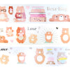 Jasper Love PET tape (50mm + rose gold foil)