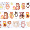 Jasper Love PET tape (50mm + rose gold foil)