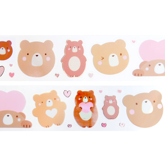 Jasper Love PET tape (50mm + rose gold foil)