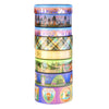 National Parks Full Washi Box (light gold foil)