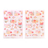 Autumn Blush Deco Stickers (satin gold foil) (you pick)