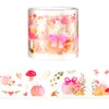 Autumn Blush PET tape (50mm + satin gold foil)