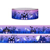 Purple Haunted House washi (15mm + purple foil)