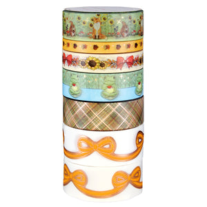 Autumn Whimsy Full Washi Box (rose gold foil)
