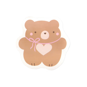 Sweet Bow Jasper Large Diecut Sticker