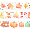 Cozy Harvest PET tape (50mm + rose gold foil)