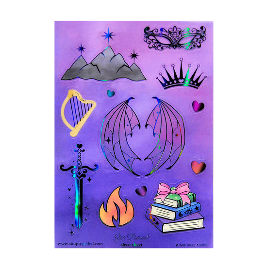 Star Festival Deco Stickers (you pick)