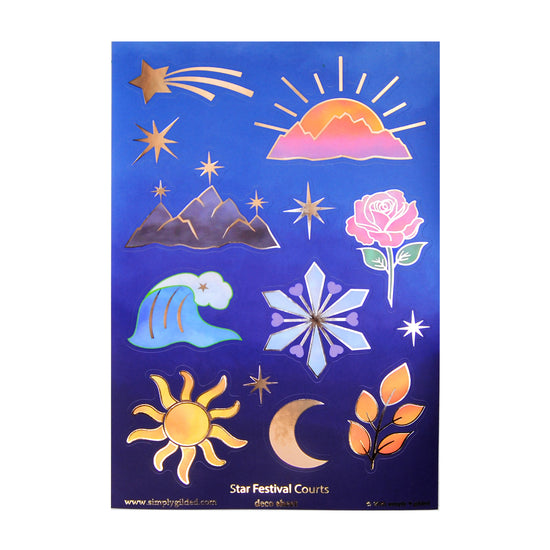 Star Festival Deco Stickers (you pick)