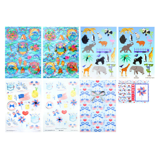Summer Sparkle Deco and Journal Card Bundle