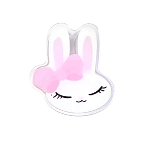 Sweet Juniper Bunny Acrylic Clip