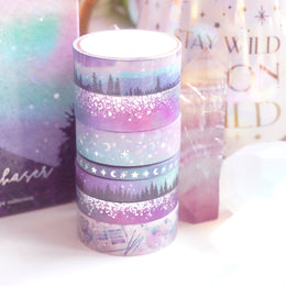 Autocollants Planificateur de Ruban Washi Simply Gilded Sub Box Divine