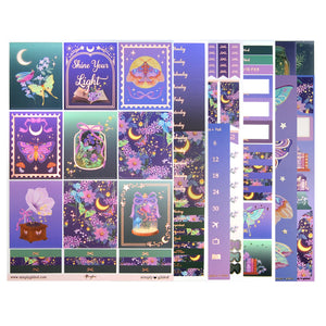 Afterglow Luxe Sticker Kit & Seals (rose gold foil)