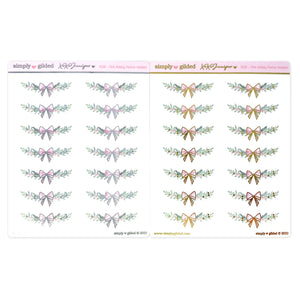 PX39 - Pink Holiday Festive Headers (You Pick)(Item of the Week)