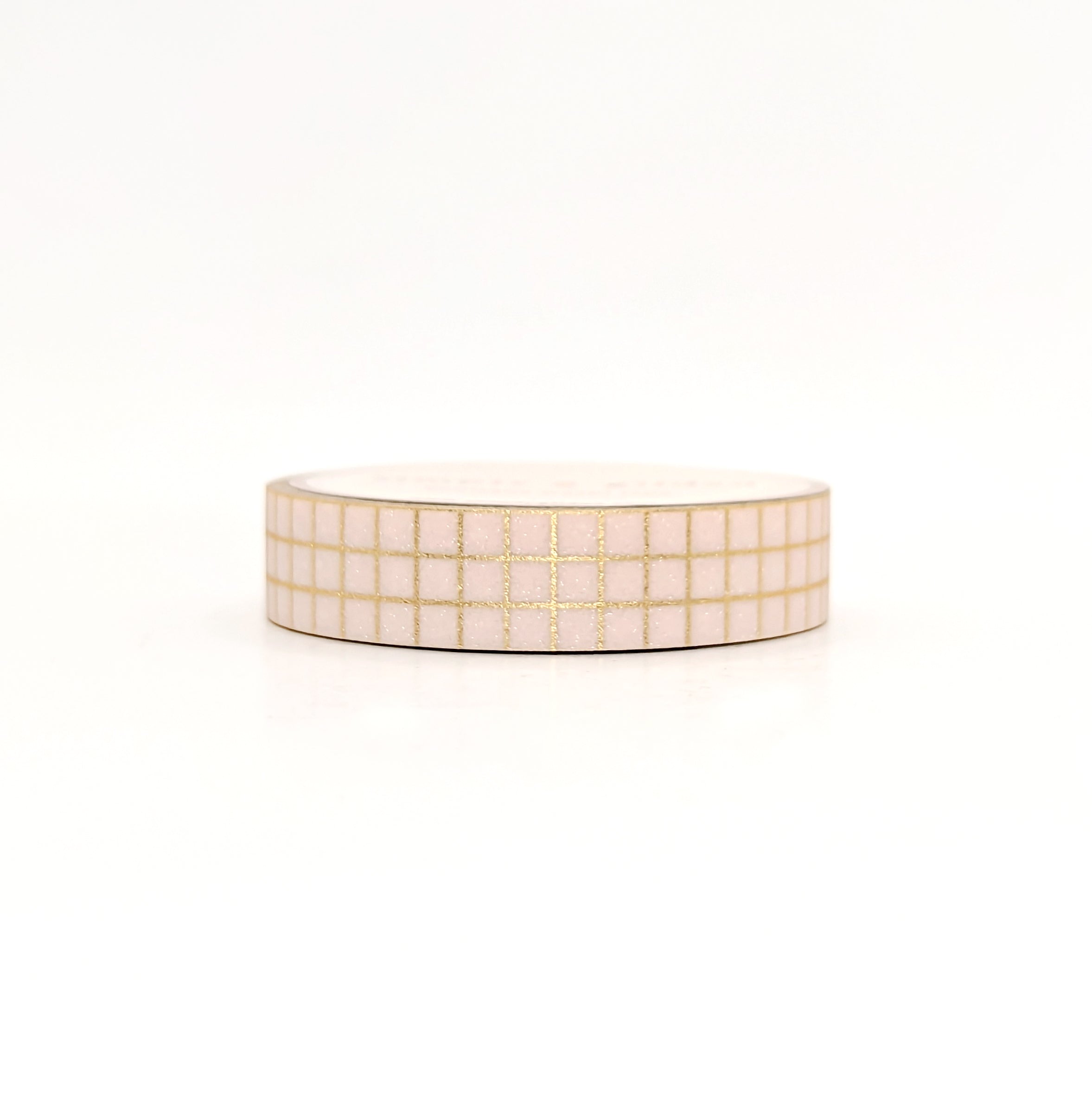 Valentine's Glitter Grid washi set of 2 (10mm + light gold foil) – simply  gilded